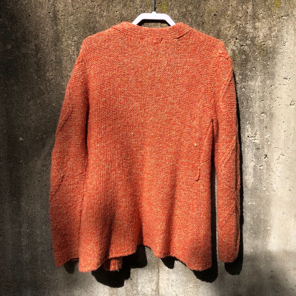 Apt. 9 Orange Cardigan Sweater - Picture 9 of 9